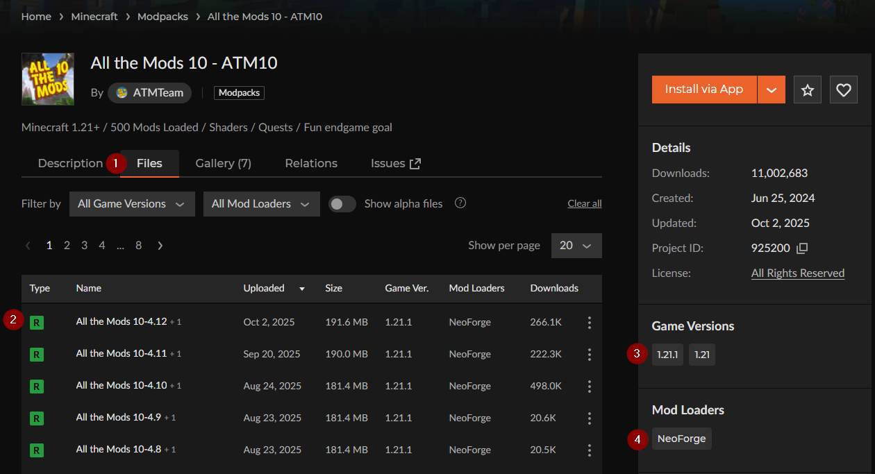 All the Mods 10 Pack Overview